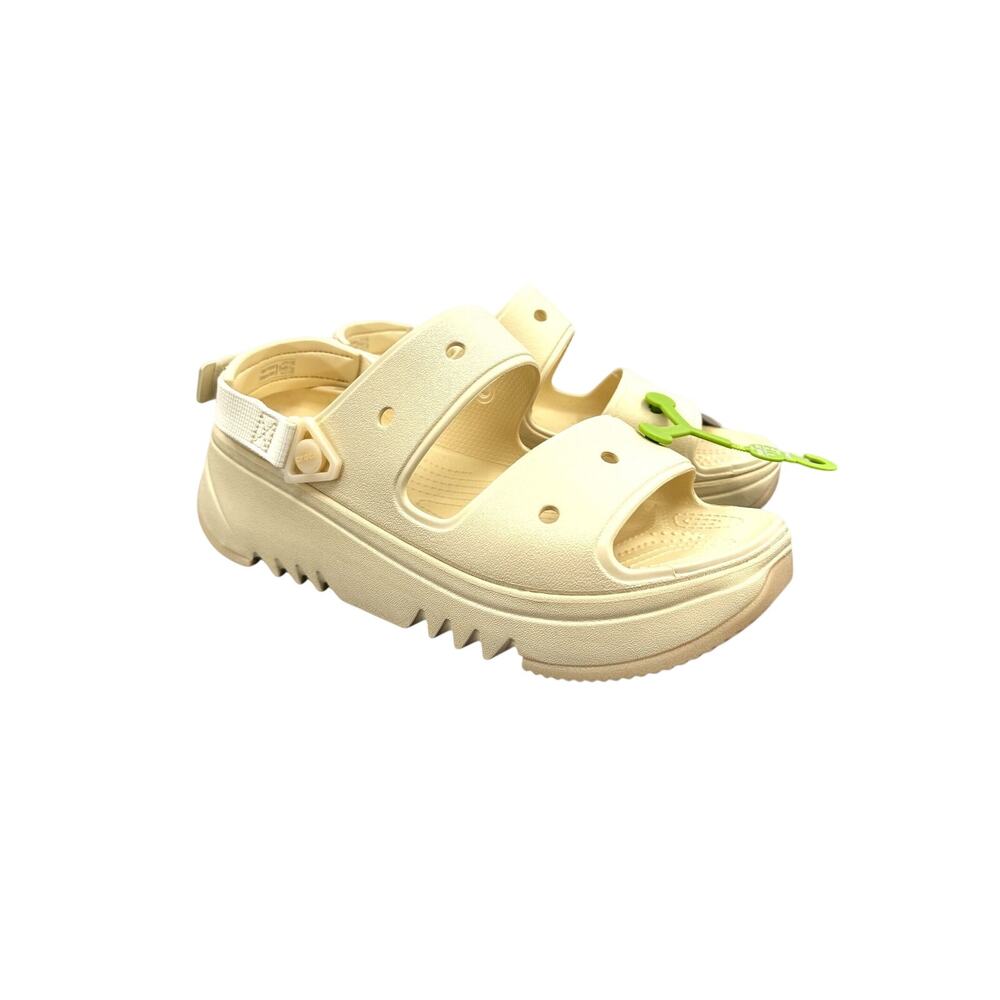 Crocs Hiker Xscape Sandal Vanilla Mens Size 12 NWT Platform Hiking Shoe